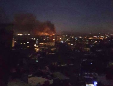 Νέο βίντεο από την πυραυλική επίθεση του Ισραήλ στη Δαμασκό
